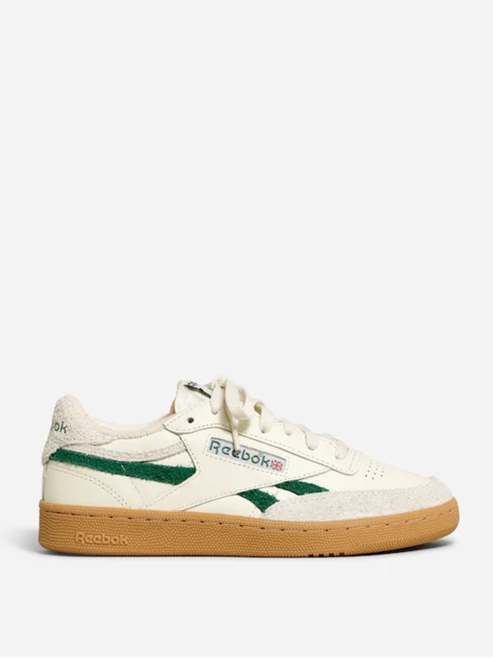 Madewell x Reebok® Unisex Club C Revenge Sneakers Dark Green Size 6 Mens